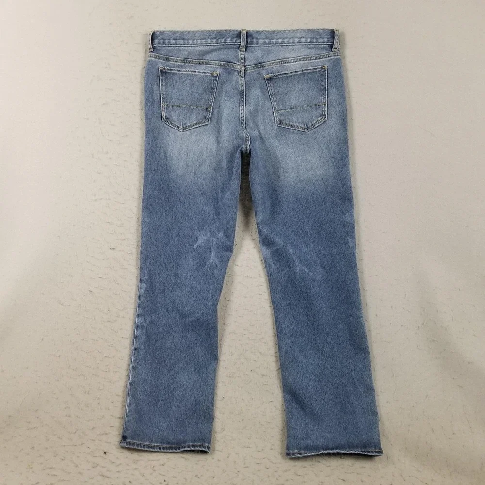 Banana Republic Premium Performance Jeans Mens 36x30 Blue Wash Stretch Denim